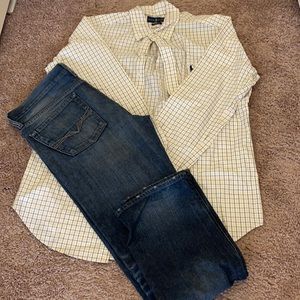 Medium Ralph Lauren polo shirt classic fit